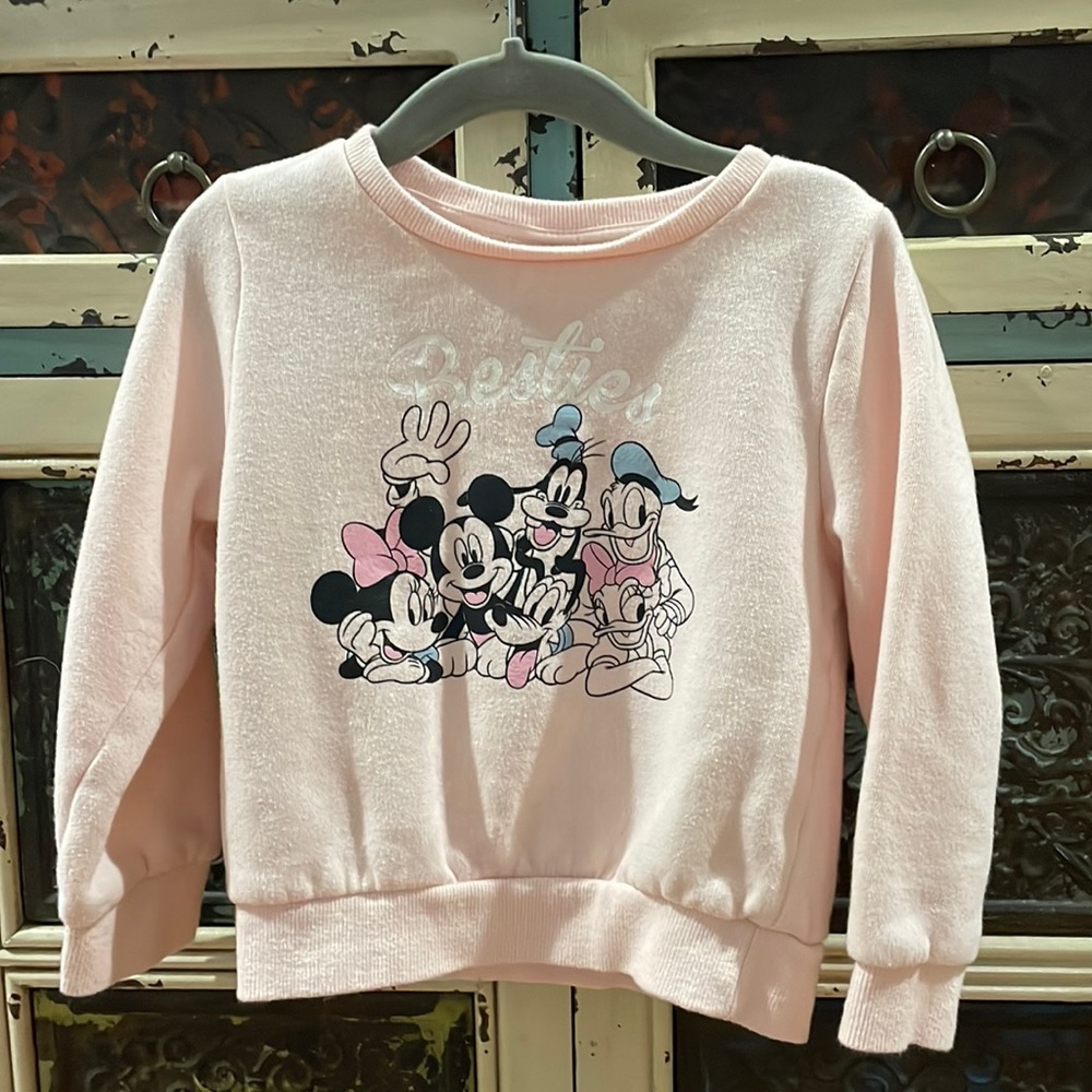 4T Disney “besties” sweatshirt